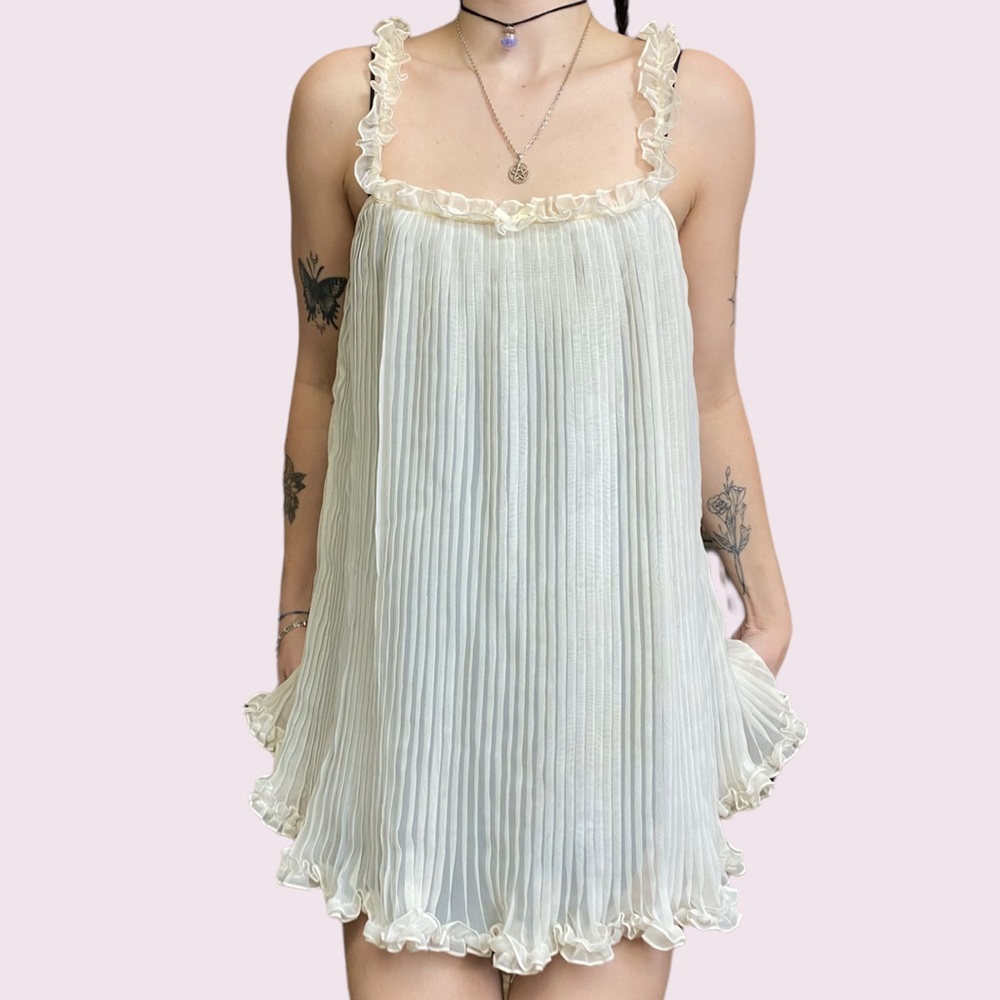 vintage white babydoll